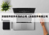 济南软件软件开发的公司（济南软件有限公司）